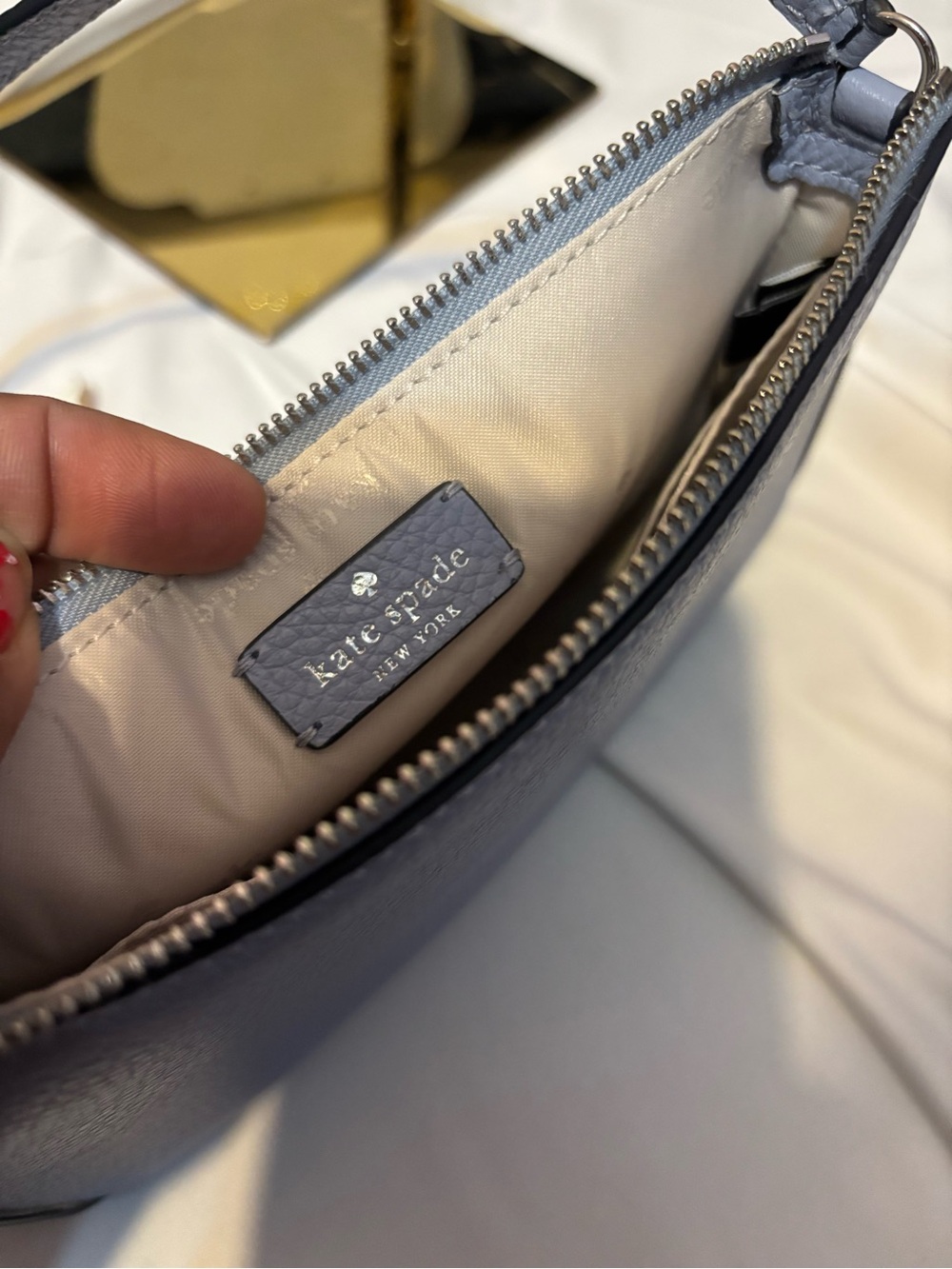 Kate spade Leila mini clutch shoulder bag - Picture 6 of 6